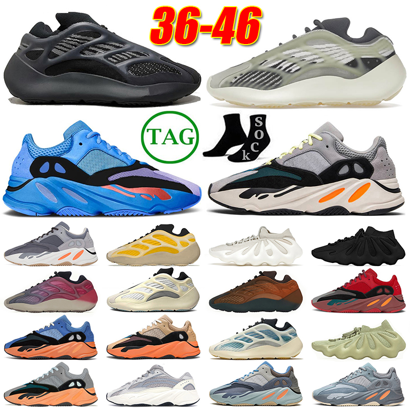 

Mens 700 Running shoes Wave Runner Solid Grey Kanye Hi-Res Red Blue V3 Alvah Vanta Mauve Static V2 Yeezies Inertia sneakers Women Yeezzys shoes dhgate Yezzy trainers, A1 36-45 hi res blue