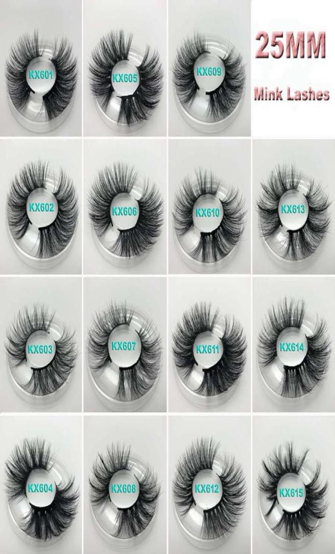 

15 Styles 25mm 6D Mink False Eyelashes Soft Natural Long Thick Cross Handmade False Eyelashes 6D Mink Lashes Extension Eyelash5166885