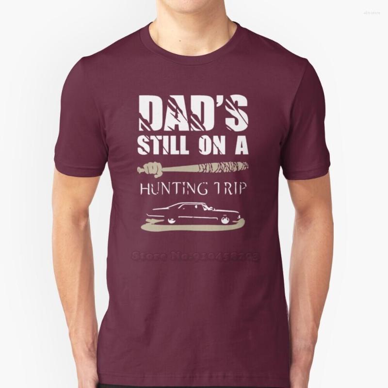 

Men' T Shirts Dads Still On Hunting Trip Men T-Shirt Soft Comfortable Tops Tshirt Tee Shirt Clothes Funny Fun, Mtee-white
