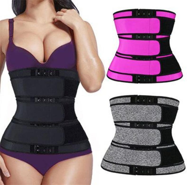 

Waist Trainer Slimming Belt Body Shaper Slim Belt For Women Tummy Control Modeling Strap Corset Waist Cincher Trimmer Girdle9150210, Gray