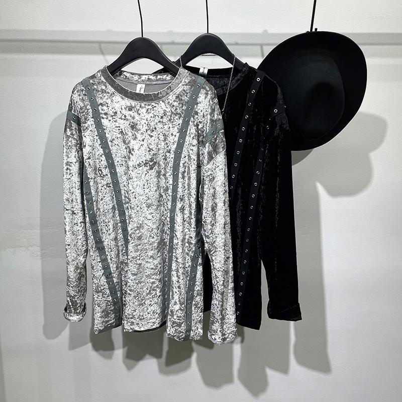 

Men' T Shirts AL60442 Fashion Men' Tops & Tees Runway Luxury European Design Short Print Party Style T-Shirts, Black