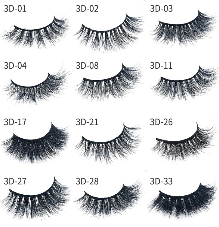 

Mink Eyelashes 100 Hand Made 3D Eyelashes Cross Thick False Eye Lashes Extension Makeup Super Natural Long Fake Eyelas3360785