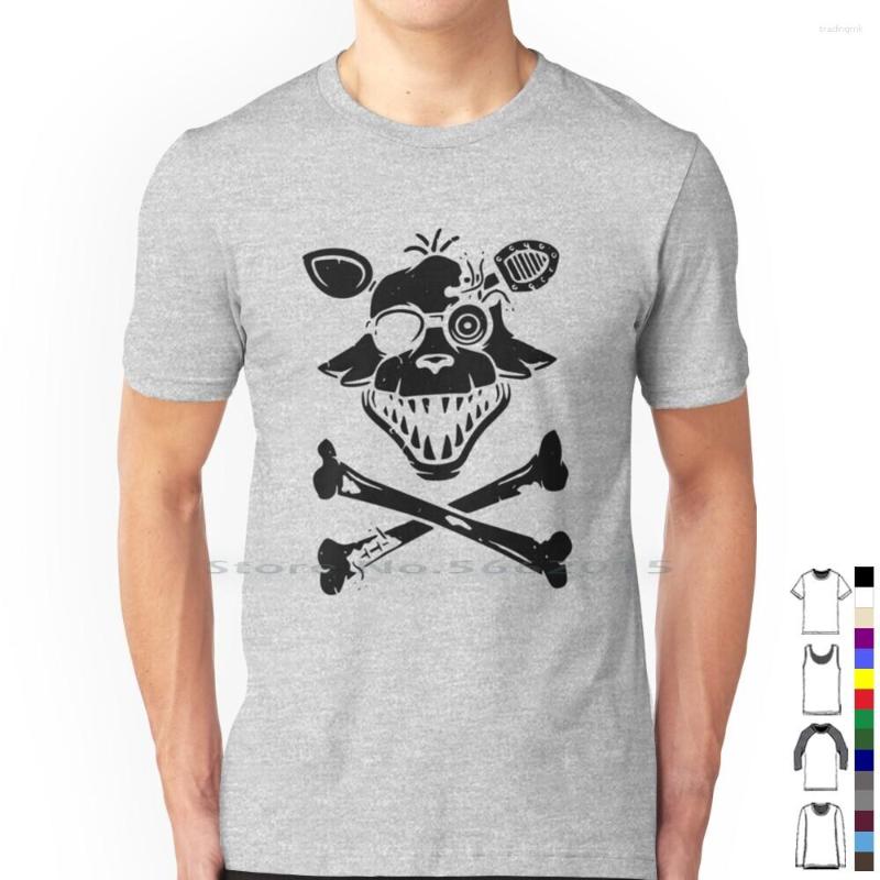 

Men's T Shirts Fnaf Foxy Shirt Cotton Short Long Sleeve Tee Top, Mlongsleeve-navy