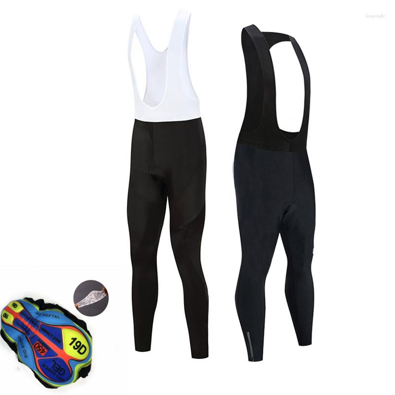 

Racing Pants 2023 Men Cycling Summer&Autumn Quick Dry All Black Gel Pad MTB Bike Bib High End Breathable Women Long Trousers, Long pants