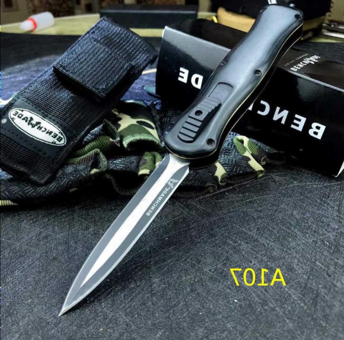 

New BENCHMADE A017 A016 EDC OUT the Front Automatic Knife tactical Combat camping utility hiking Auto knives Pocket Knife Ggntc3913371