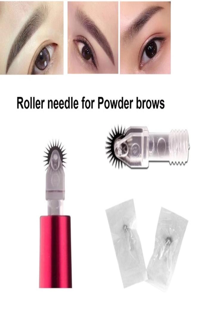 

New arrving roller pin needles for fog shading very easy coloring microblading needles for eyebrow makeup permanent makeup needles8688612