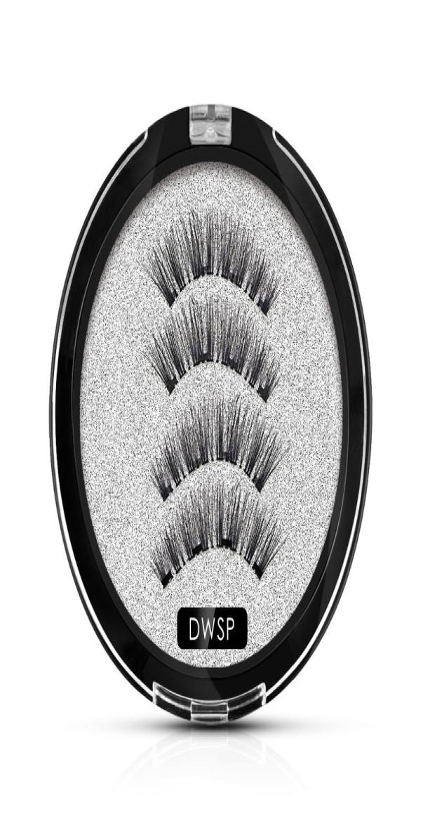

Newest Magnetic Eyelashes 4 Magnets Handmade Magnetic Lashes Natural Eyelashes False Eyelash Magnet Lash Makeup Tool6506675