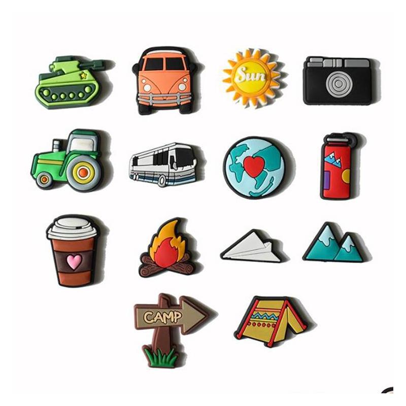 

Shoe Parts Accessories Custom Pvc Clog Charms Decorations Buckles Drop Delivery Otw1Y