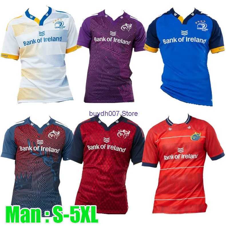 

Qrge 2023 Men's Rugby Jersey Fans t Shirts Leinster Munster Home Away European Alternate Ireland Irish Club Shirt Size S-3xl, 22/23 munster home jersey