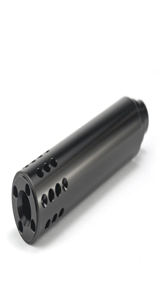 

Others Tactical Accessories 55quot Extra Long 12x28 Linear Compensator Muzzle Brake for 22LR 223 556 9MM7718329, Black