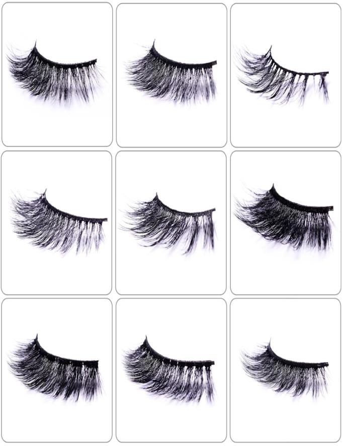 

3D Mink Eyelashes False Eyelash Custom Private Label Natural Fluffy Eyelash Extension Soft Mink Lashes7025215