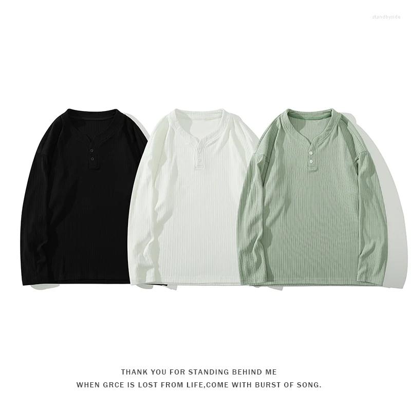 

Men's T Shirts 2023 Autumn Spring Fashion Oversize White Black Tshirt Men's Long Sleeve Casual Hip Hop Streetwear T-Shirt For Man Top, W341 1