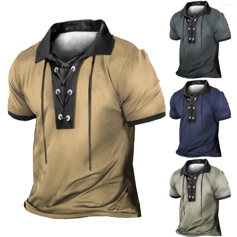 

Men's T Shirts Workout Tops For Men Loose Fit Trendy Men'S Summer Vintage Print V Neck Shirt Short Mens Socks No Show Cotton, Blue