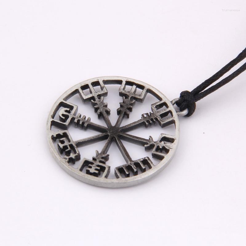 

Bangle Viking Compass Amulet Pendant Men Necklace Scandinavian As Gift Raym22