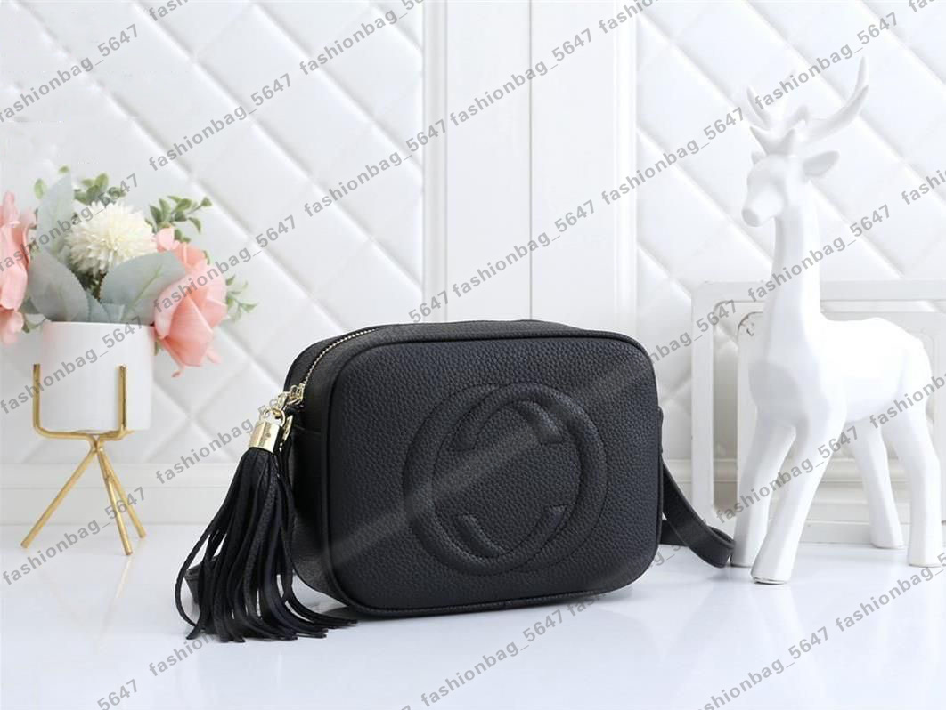 

woman tassel bag Soho Disco shoulder bag designer crossbody bags for women small bag soft leather handbag white designers makeup bag mini Fringed Messenger purse, Red