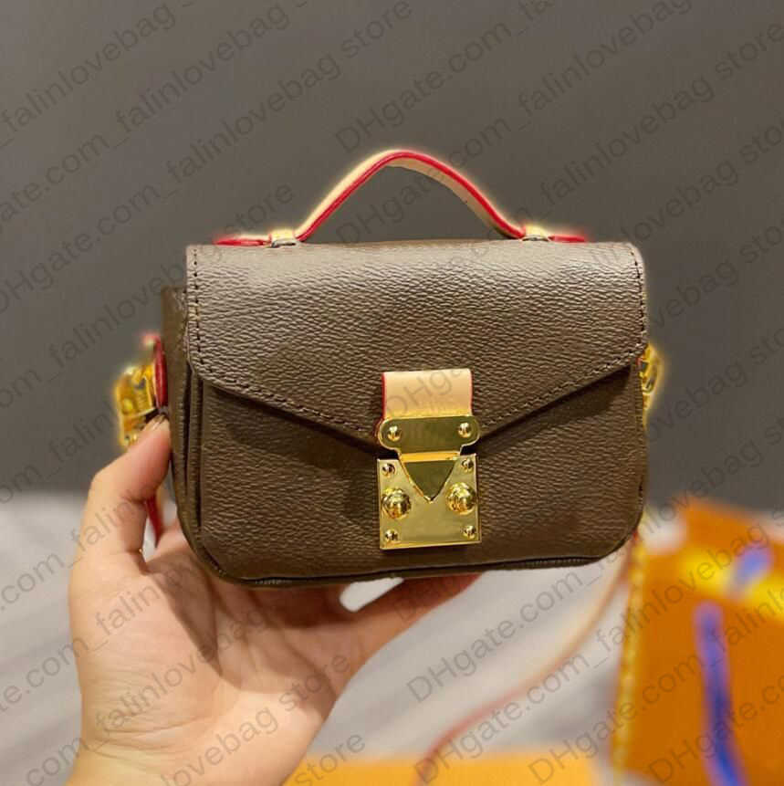 

designer shoulder bags handbags croisette bag classic vintage women messenger bag casual lady cross body leather satchel high quality purse fashion luxury design, #6