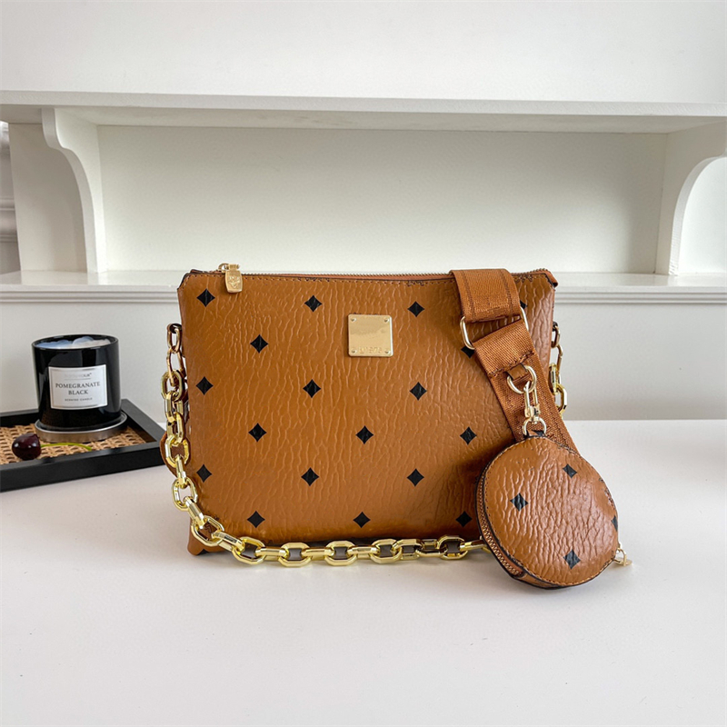 M Marque designer Messenger sac à bandoulière pour femmes Hommes Bandoulière avec Porte-Monnaie Chaîne Ruan2013