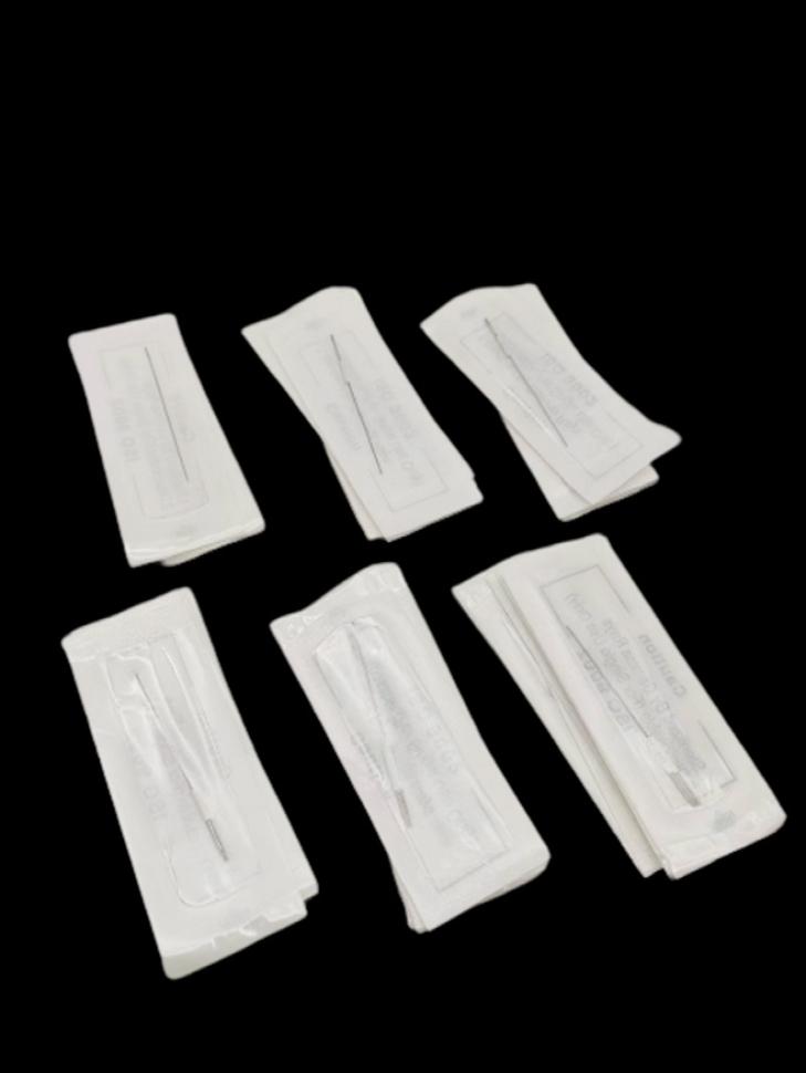 

Retail Permanent Makeup Needles100Pcs 1RL 2RL 5RL 7RL 5F 7F Fit Common Gun Disposable Pro Sterilized For Tattoo Eyebrow Lips Beaut6547058
