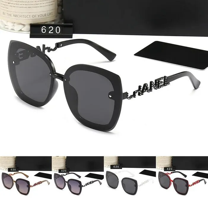 

Luxury Designer Channel Sunglasses Chanei Mens Womens Fashion 2023 New Polarized Leisure Travel Holiday Sunglasses 620