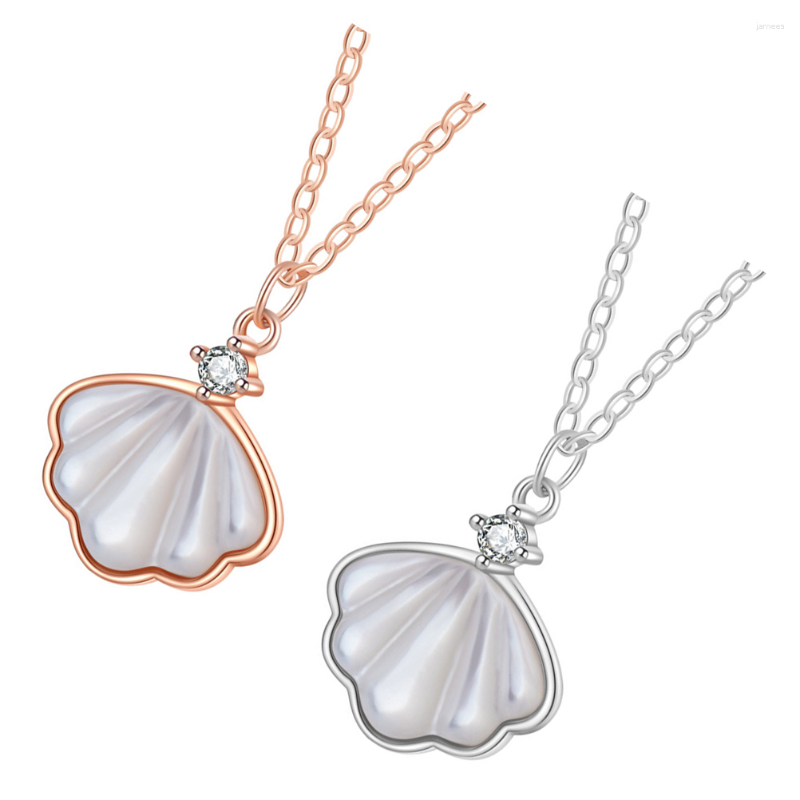 

Pendant Necklaces 2pcs Shell Necklace Jewelry Decorative