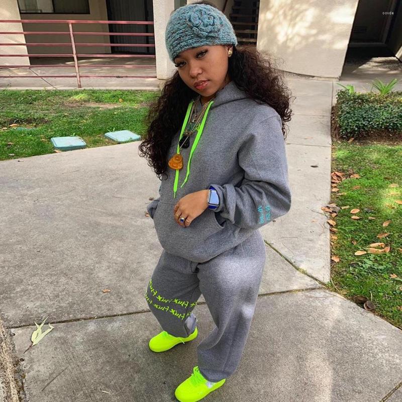 

Women' Two Piece Pants Hooded Tracksuit Set Jogger Women Clothes Sportswear Africa Leisure Sweat Suit 2 Sweatsuits Sweatshirt, Black