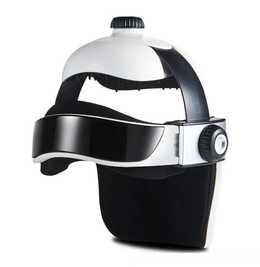

Electric Heating Neck Head Massage Helmet Air Pressure Vibration Therapy Massager Music Muscle Stimulator Health Care7043876