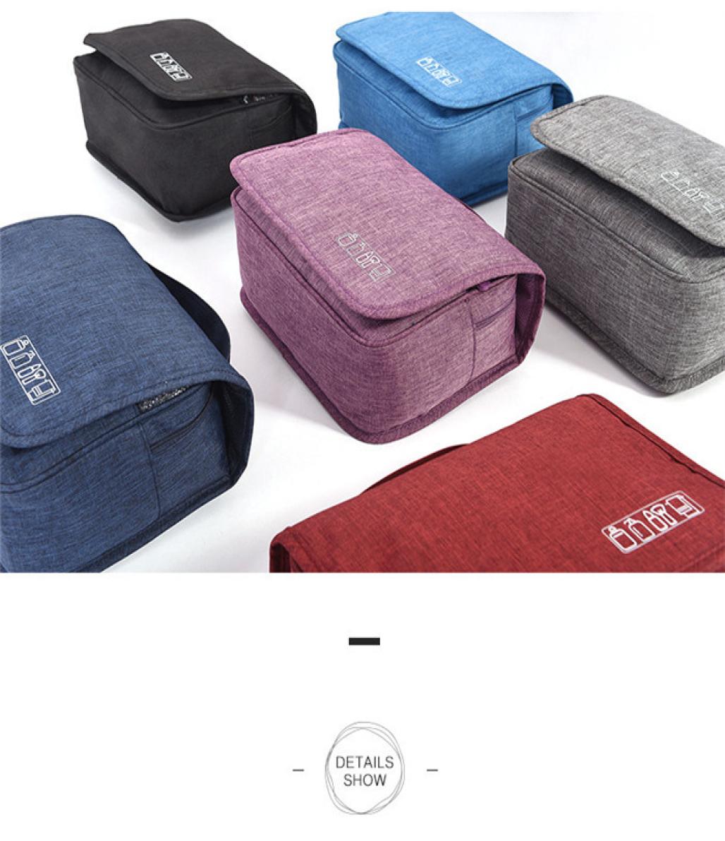 

Juxu Hanging Toiletry Bag Wash Travel Organizer Bag Makeup Cosmetic Bags case with Hanging Hook Waterproof Bathroom Pouch Larg9897014