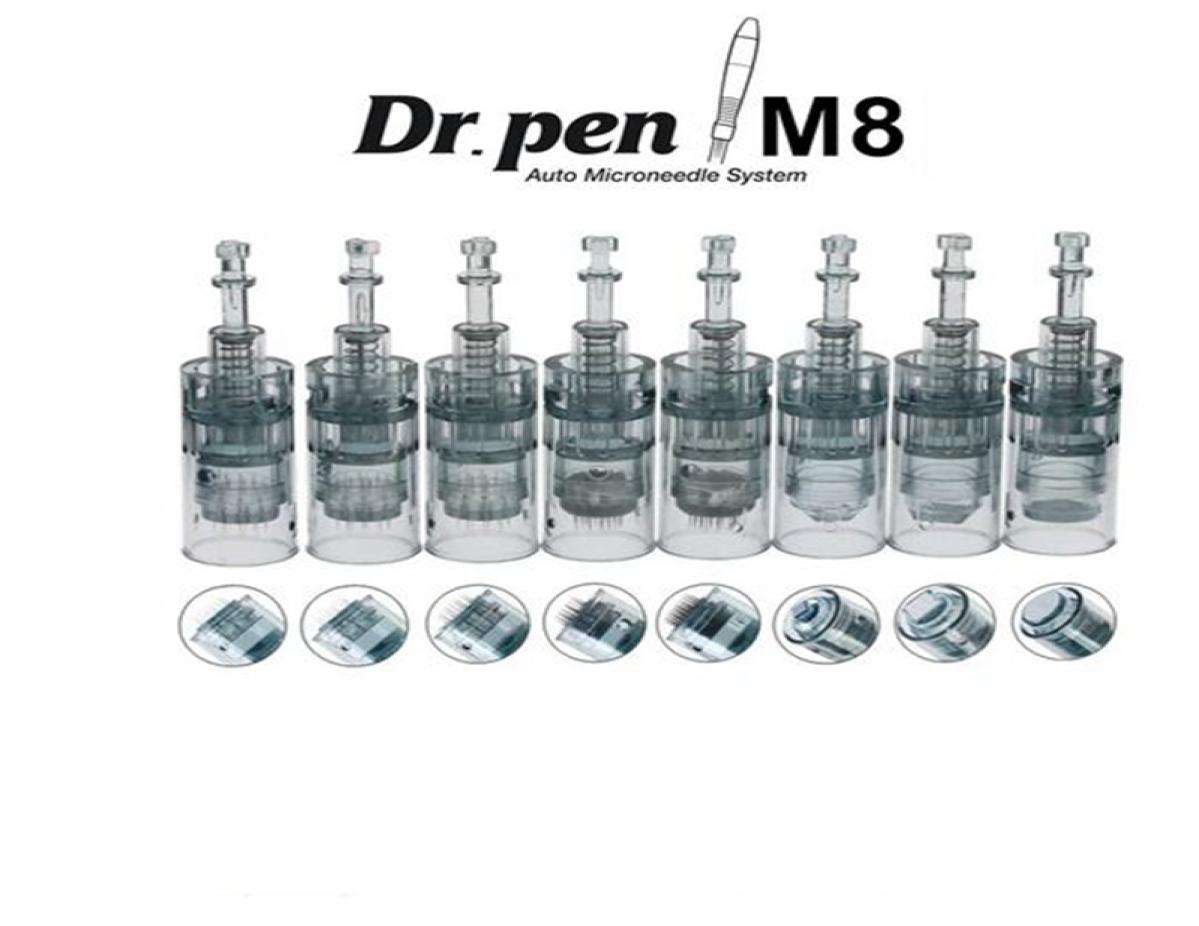 

10PCS Replacement Micro needle Cartridge Tip 11 16 24 36 42 nano Pin for Auto Electric Dermapen Dr Pen M8 MTS Skin Rejuvenation Mi6084102