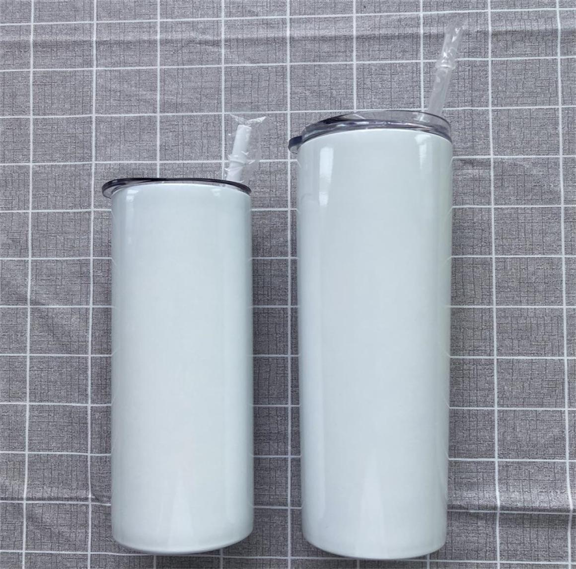 

Sublimation Skinny Tumblers 30oz 900ML 20oz 600ML blank white cup Stainless steel cup 1Lot3PCS 1 cup 1 plastic straw 1 lids F96291740