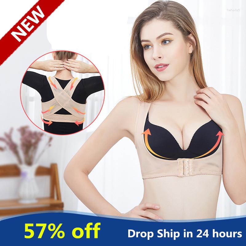 

Women' Shapers Invisible Arm Slimming Shaper Slimmer Posture Corrector Tops Shoulder Back Chest Corrective Lifting Shapewear Weight Loss, Black