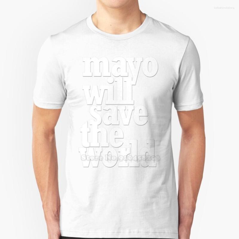 

Men's T Shirts Mayo Will Save The World Hip Hop T-Shirt Cotton Tshirts Men Tee Tops I Love Hellmans Heart, Mtee-gray