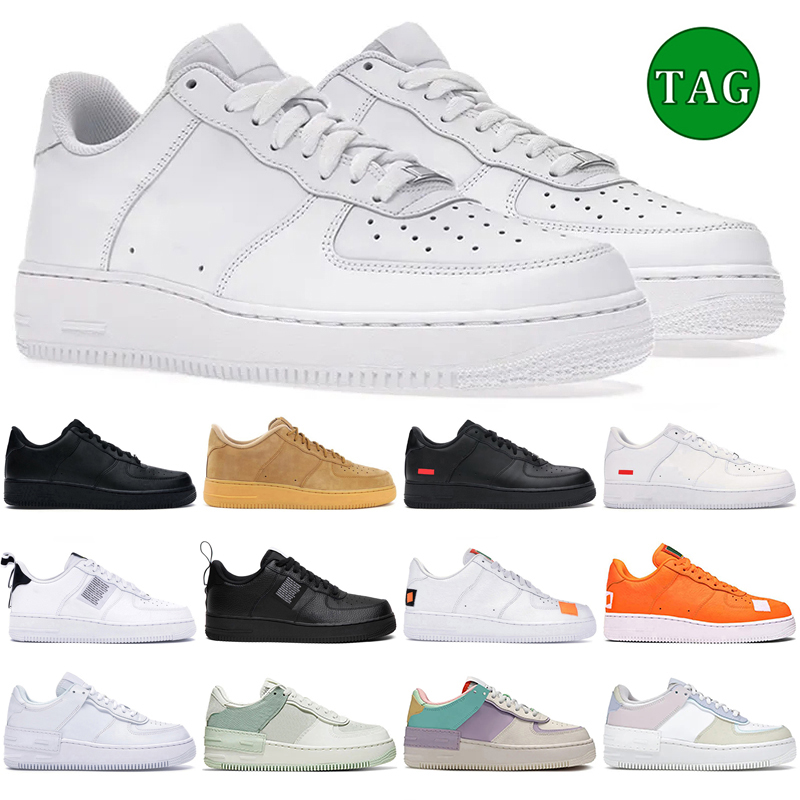 

designer 1 low casual shoes men women one Triple White Black Spruce Aura Glacier Flax Pale Ivory mens trainers sports shoes sneakers