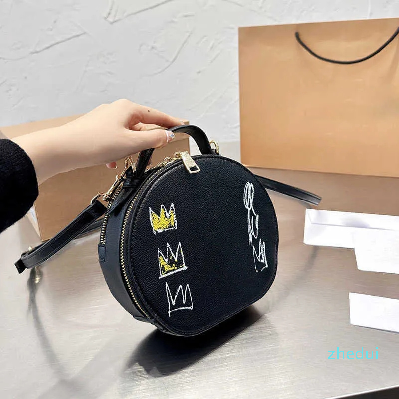 

Crossbody bag Coabag Designer Bags Classic Round Cake Buns Women Shoulder Tote Bag Leather Handbag Lady Messenger Purse, Coac-1