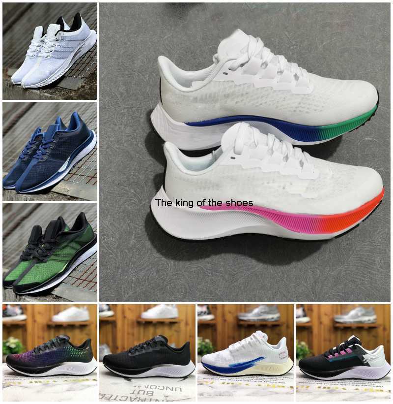 

Top Quality Zoom Pegasus 35 Turbo 37 Premium Blue Ribbon Running Shoes 38 Flyease Mens Women Trainers Breathable Net Gauze Hyper Violet Casual Sport Luxury Sneakers, F006