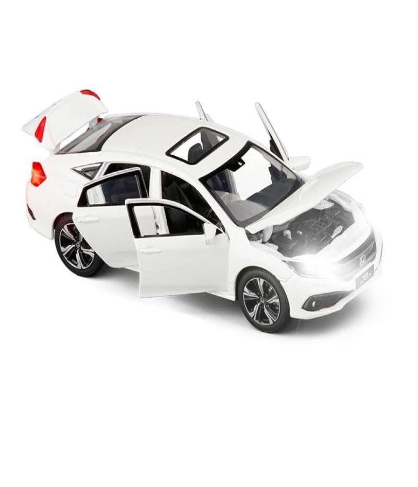 

Honda Civic alloy die casting toy car miniature model sound simulation lighting children039s toy car 1 32 Cbhki6011995