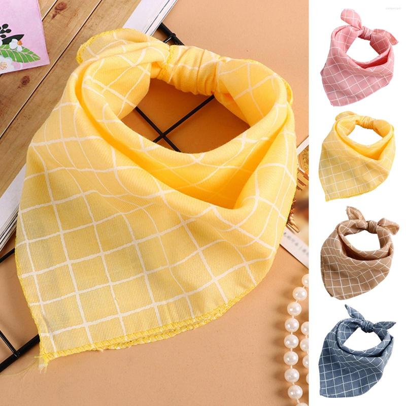 

Necklace Earrings Set 4PCS Pet Bandanas Cotton Washable Dog Scarf Bowties Collar Square Bib Neck, Picture shown