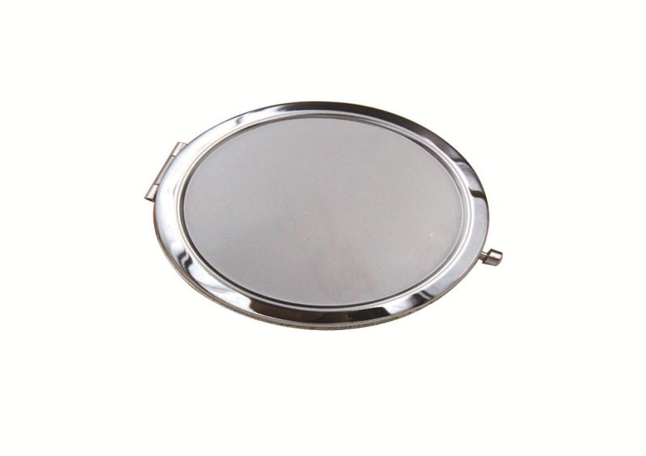 

DHL New Silver Pocket Thin Compact Mirror Blank Round Metal Makeup Mirror DIY Costmetic Mirror Wedding Gift8138674