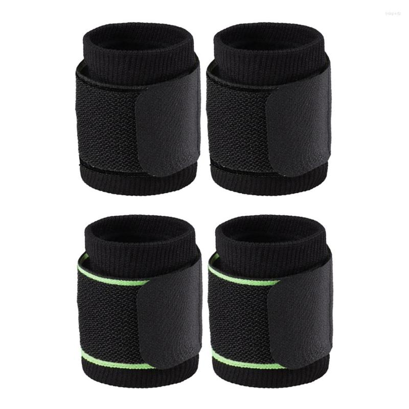 

Wrist Support 2pcs Carpal Tunnel Brace Breathable Joint Sprain Lightweight Adjustable Comfortable For Bodybuilding Equipment, Green