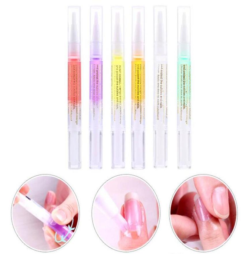 

Nail Nutrition Oil Pen Nail Treatment Cuticle Revitalizer Oil Prevent Agnail Nail Gel Polish Nourish Skin oil 15 styles whole3374869