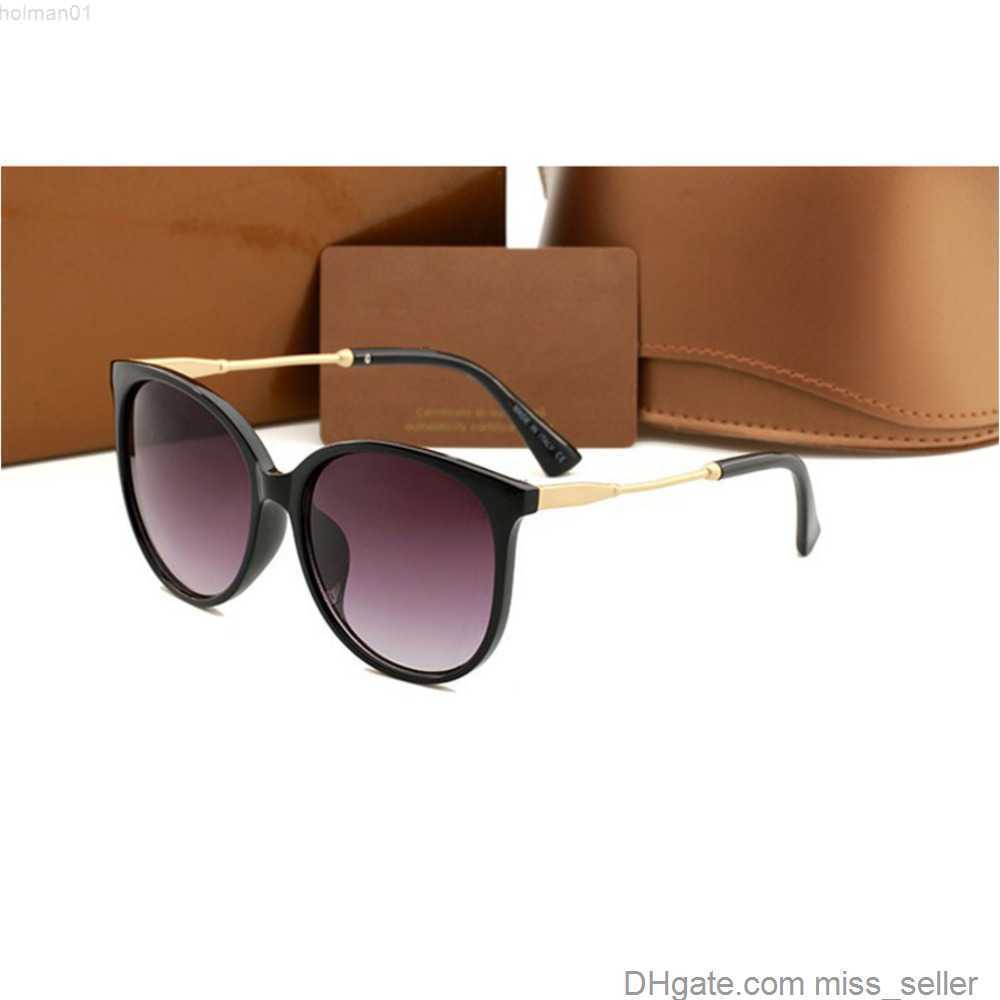 

Womens Mens Designer Sunglasses Sun Glasses Round Fashion Gold Frame Glass Lens Eyewear For Man Woman With Original Cases Boxs Mixed Color missseller