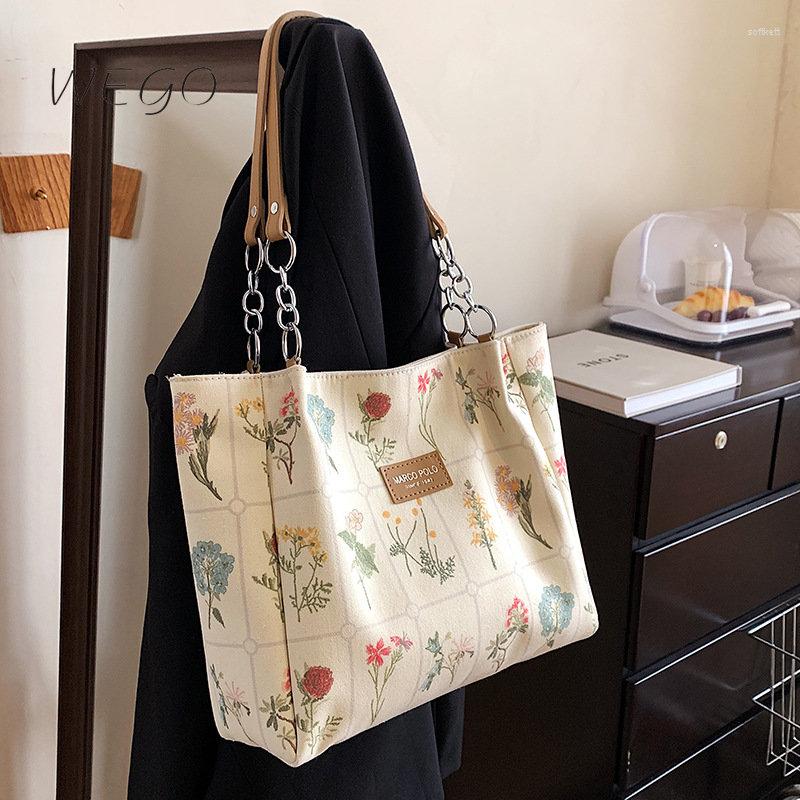 

Evening Bags Winter Texture Flowers Tote Temperament Casual Canvas Niche Women's Commuter Bag, Black