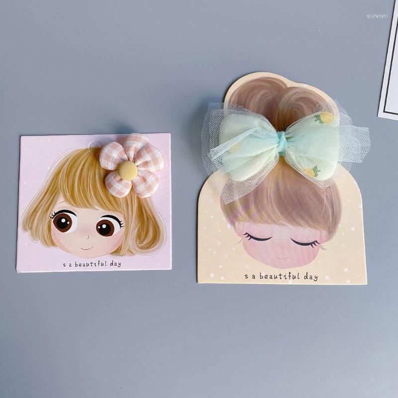 

Jewelry Pouches Cardboard Hair Accessory Holder Cards Kraft Paper Material