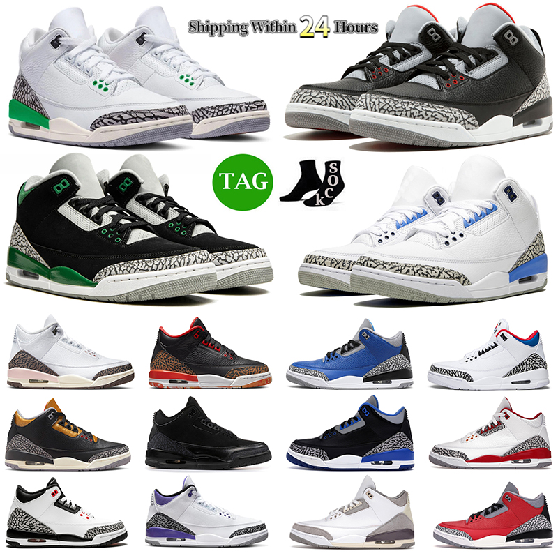 

Jumpman 3 women Men 3s Basketball Shoes Racer Blue Neapolitan Black Cement Court Purple Pine Green Dark Iris UNC Mens Trainers Sports Sneaker, #34