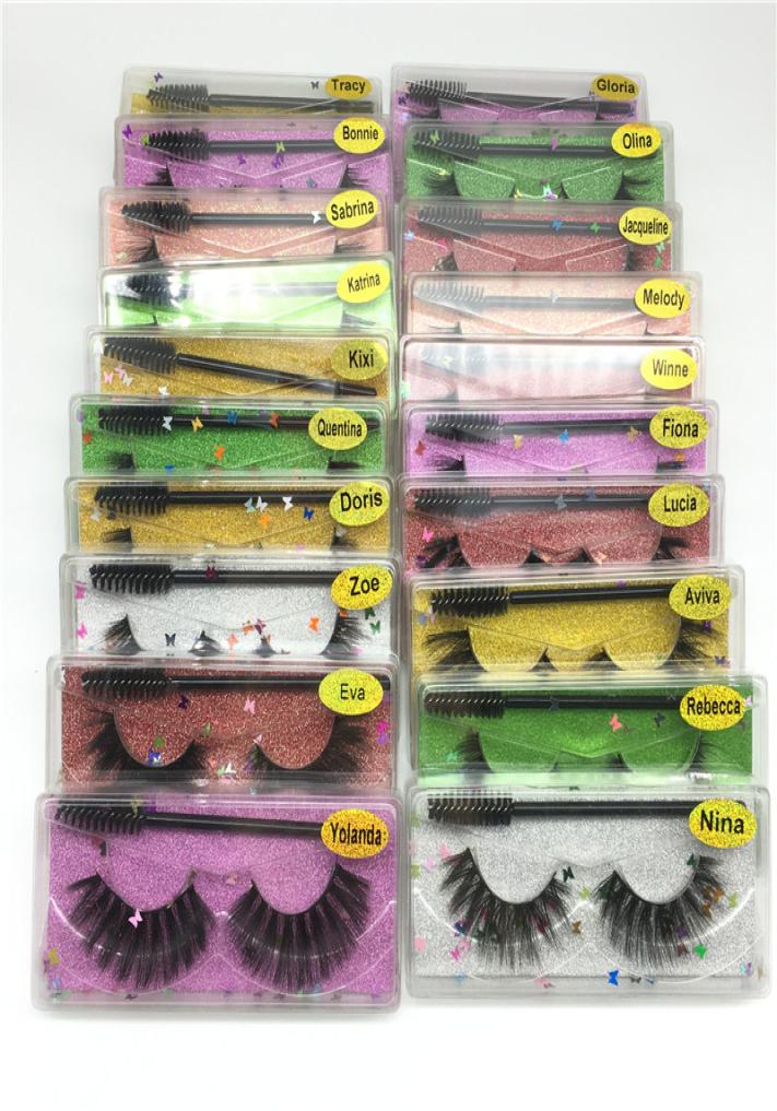 

Cruelty Natural False Eyelashes Soft Light Fake 3D Mink Eyelash Eyelash Extension Mink Lashes With Eyelash Brush Makeup2700686