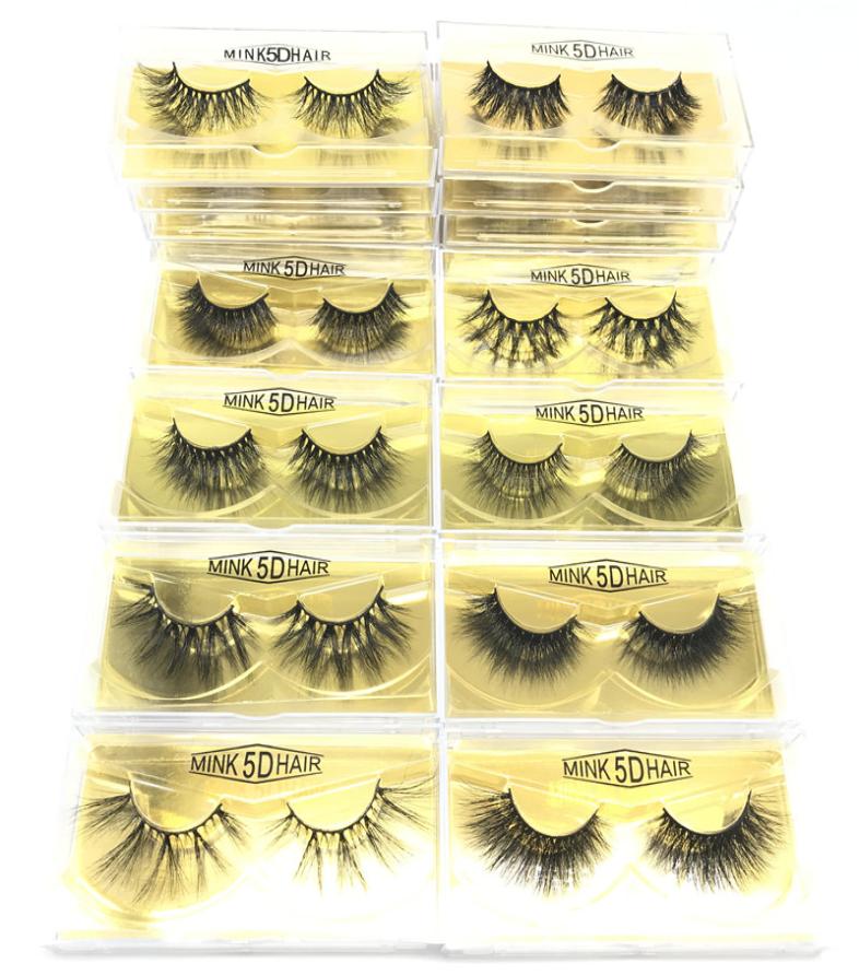 

20mm 22mm 3D Mink Eyelash False Eyelashes Big Dramatic 100 Mink Eyelash Makeup 5d Mink Eyelashes Thick Long Eyelash Extension6899464