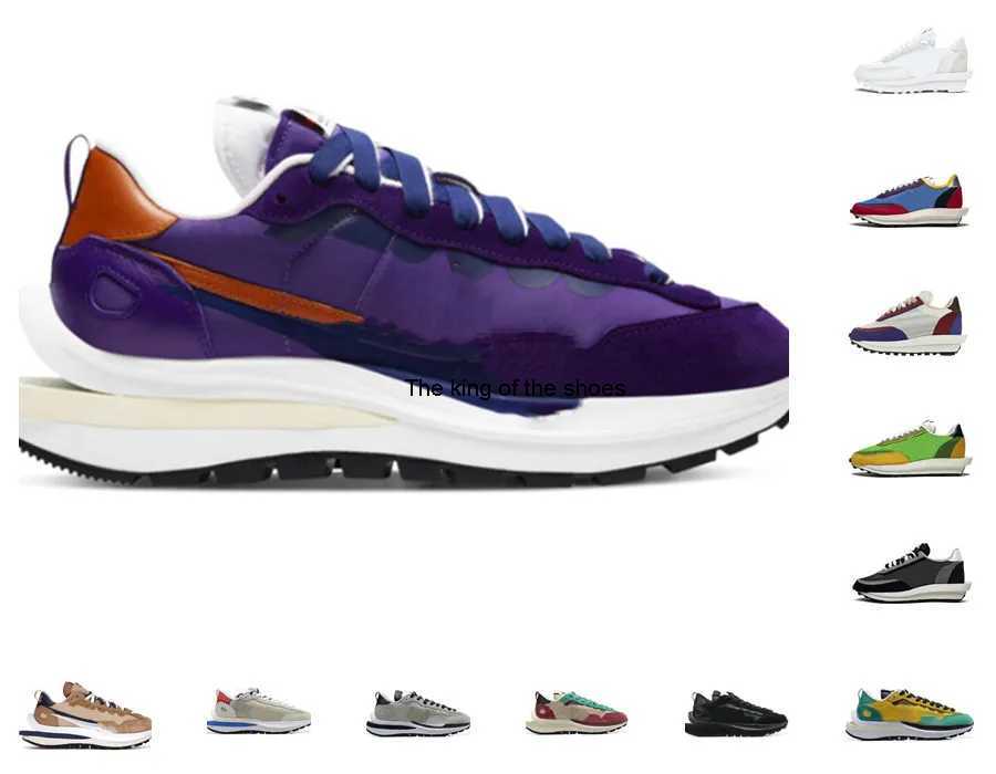

2021 fashion waffle chunky mens shoes pegasus fragment Dark Iris ldv Sesame Noir Sail Pure Platinum Royal Fuchsia men women trainers sports sneakers