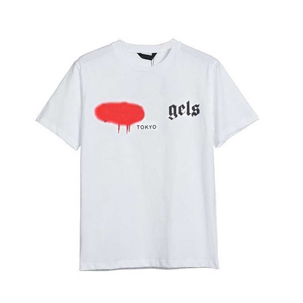 

Designer PA t shirt luxury brand clothing shirts spray heart letter cotton short sleeve spring summer tide mens womens tees 6HHI
