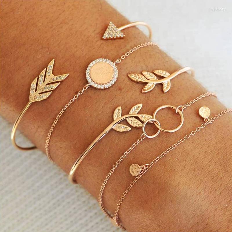 

Link Bracelets Modyle 32 Styles Boho Bangle Elephant Heart Shell Star Moon Bow Map Crystal Bead Bracelet Women Charm Party Wedding Jewelry