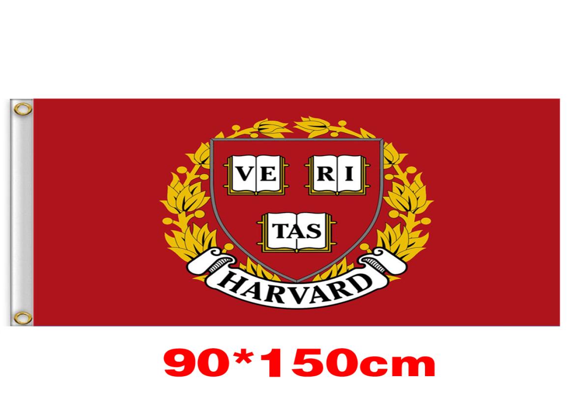 

Harvard Crimson University College Flag 150CM90CM 3X5FT Polyester Custom Any Banner Sports Flag flying home garden outdoor3300974