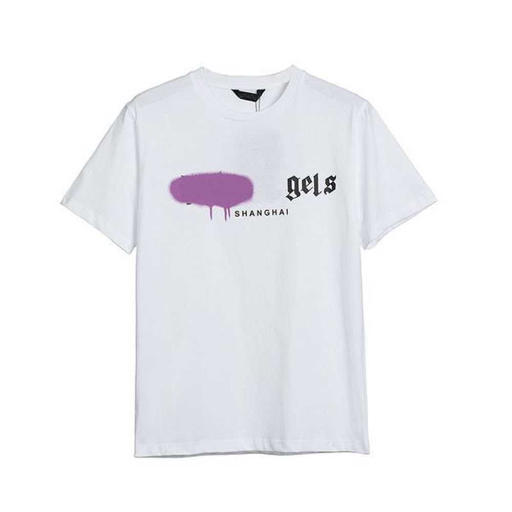 

Designer PA t shirt luxury brand clothing shirts spray heart letter cotton short sleeve spring summer tide mens womens tees KCFP, 11